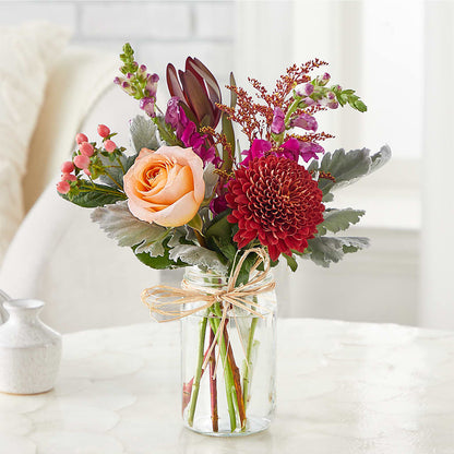 Moody Hues Bouquet –  La Veranera Flower Shop, Nashville TN