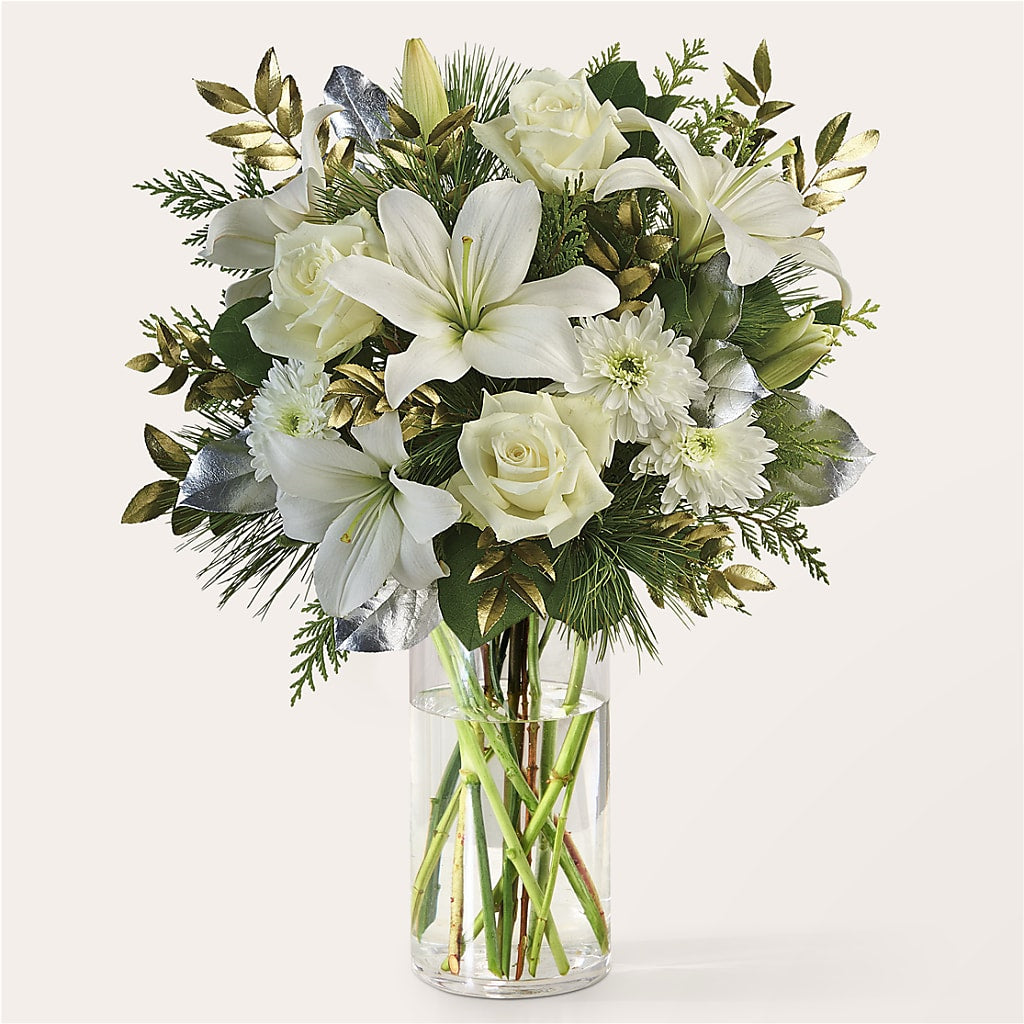 Wintry Mix Bouquet –  La Veranera Flower Shop, Nashville TN
