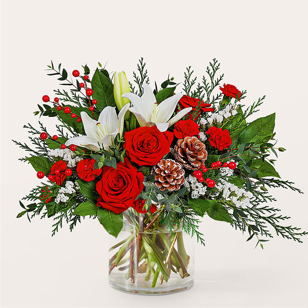 Best in Snow Bouquet –  La Veranera Flower Shop, Nashville TN