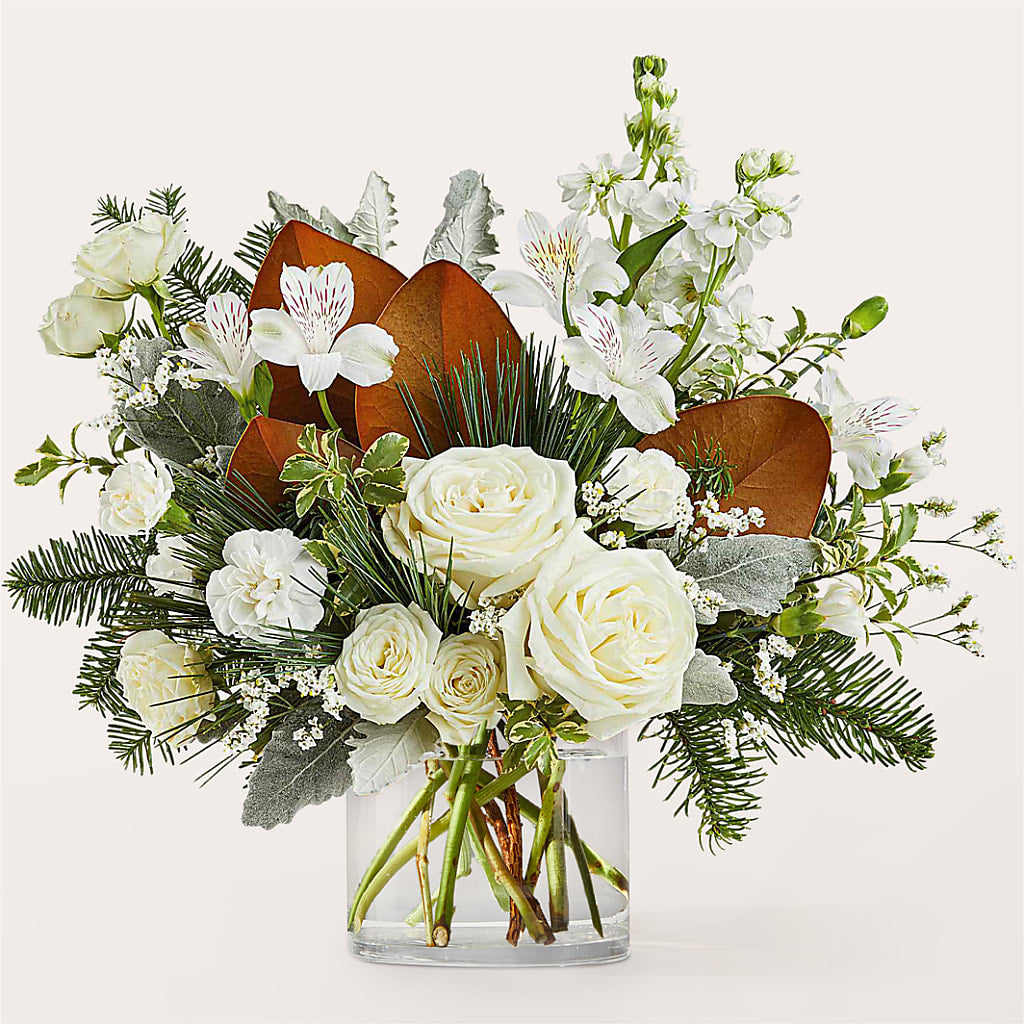 Fresh Snowfall Bouquet –  La Veranera Flower Shop, Nashville TN