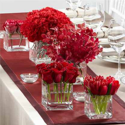Modern Grace Centerpiece –  La Veranera Flower Shop, Nashville TN